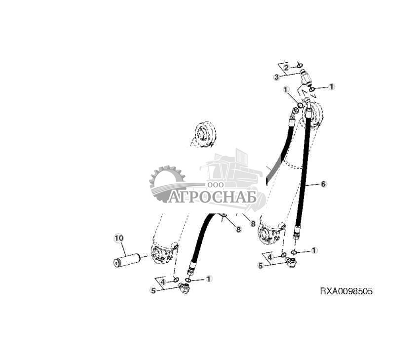 ЛИНИИ ПОДЪЕМНОГО ЦИЛИНДРА 